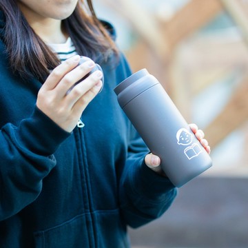 Noritake A BOOK DAY 保溫/保冷杯 B（深灰色）