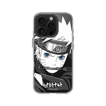 iPhone 16 Pro Clear 透明 - 火影忍者 Naruto - 黑白系列-鳴人