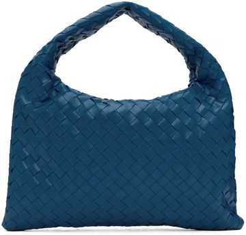 Bottega Veneta 海军蓝小号 Hop 单肩包