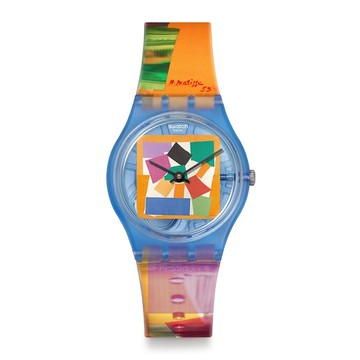 Swatch MATISSE'S SNAIL 經典手錶/瑞士製造 SO28Z127 (34mm)【官方旗艦店】