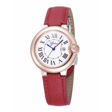 新款鑲鉆羅馬面告白氣球氣質百搭輕奢防水情侶款手表情侶腕表