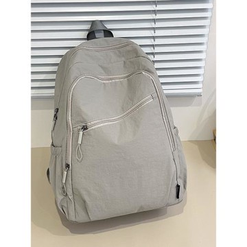 2025新款大容量雙肩包男輕便雙肩包男女旅行背包防潑水尼龍布書包