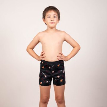 Mr.DADADO-小童系列-經典全壘 110-130男童內褲(黑色)GCQ610BL