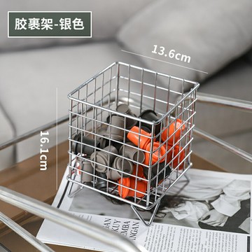 膠囊咖啡架 咖啡架 膠囊收納架 三頓半  北歐鐵藝咖啡膠囊架展示架多功能桌面雜物收納架儲存架子『XY40643』