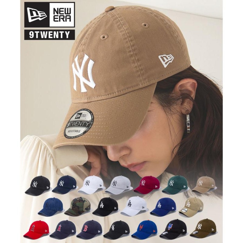 NEW ERA ニューエラ キャップ ベージュ レディース 9TWENTY クロス