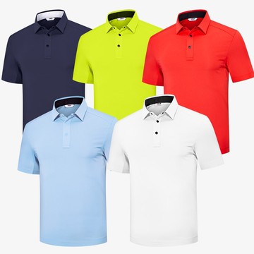 台倉現貨⛳高爾夫球隊10件起訂48小時發貨免LOGO費男服裝短袖t恤女裝 破百桿封神 一桿上果嶺 小鳥球連中 老鷹球絕殺