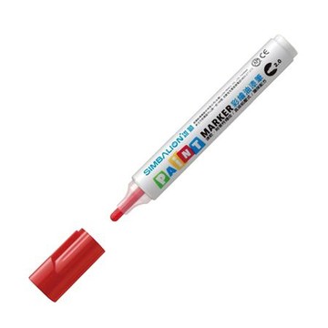 雄獅SIMBALION彩繪油漆筆VN-3020/紅色/2.0mm