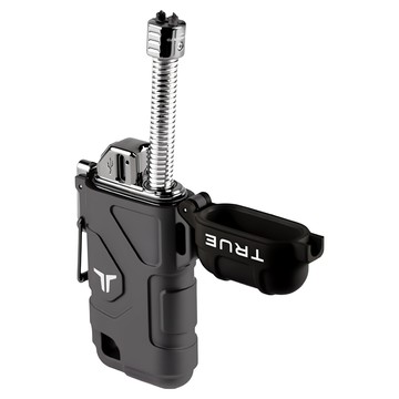 True Utility 多功能防風電弧打火機 USB-C充電式  黑色  1個