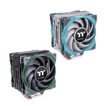 【獨家！最高10%回饋】Thermaltake 曜越 鋼影 TOUGHAIR 510 CPU散熱器 松石綠/競速綠
