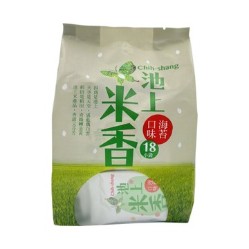 【安心良食】池上鄉農會 池上米香-海苔口味180公克(18小袋)/包