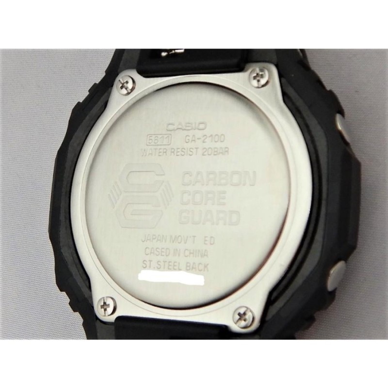 CASIO カシオ 腕時計 Gショック カーボンコアガード GA-2100-1AJF