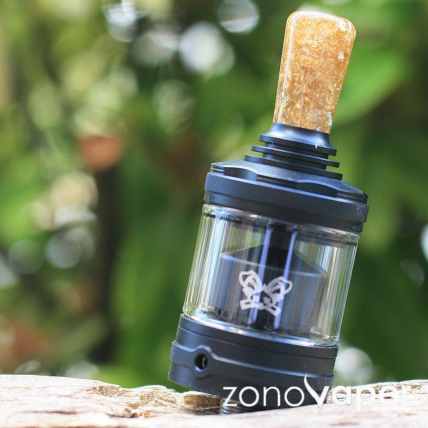 HELLVAPEヘルベイプ Dead Rabbitデットラビット MTL RTA Atomizer  Matte Full Black