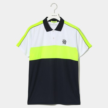 男士-拼接色塊Polo衫
