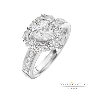 亞帝芬奇真愛無雙GIA1克拉鑽戒