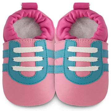 英國 shooshoos - 健康無毒真皮手工鞋/學步鞋/嬰兒鞋/室內鞋/室內保暖鞋-格洛莉雅