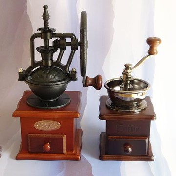 批發小型家用咖啡研磨機手搖磨豆機手磨咖啡機手動咖啡粉磨豆器具