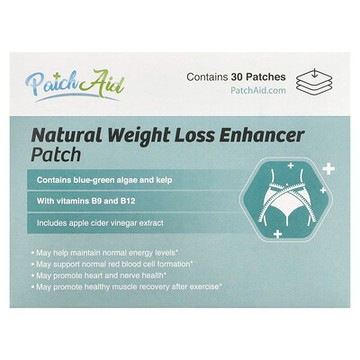 PatchAid, 天然輕體加強貼片，30 片