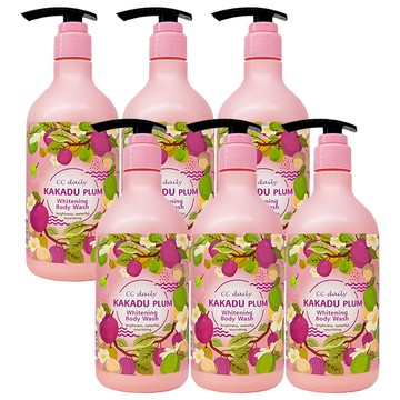 【台塑生醫】CC daily卡卡杜李晶嫩沐浴乳580g*6入