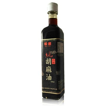 松鼎 100%純黑麻油 500ml