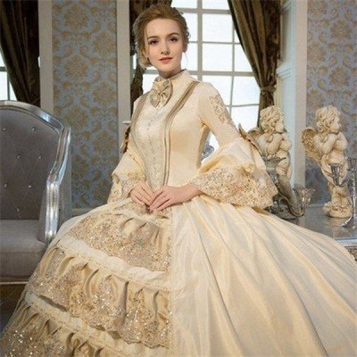 お姫様ドレス 中世 貴族 衣装 貴婦人 服ドレス 舞台 ステージ衣装ドレス カラードレス オーダーメイド可da728f0f0y5 通販 Lineポイント最大get Lineショッピング