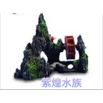 ✨現貨✨[龍爵士水族]迷你小假山 裝飾品 造景 擺飾 飾品 擺件 魚缸造景 魚缸擺飾 魚躲藏  Z19