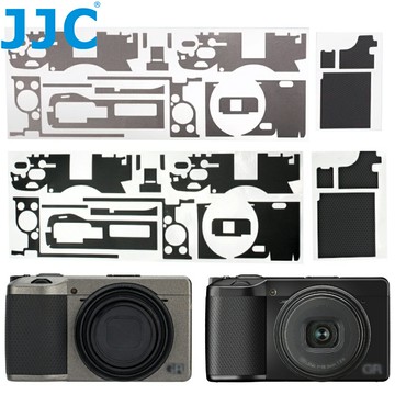 又敗家@JJC理光Ricoh副廠相機包膜保護貼膜SS-GR3保護膜(3M材質/不殘膠※/可重複黏貼/防刮抗污)貼皮 適GR III IIIx