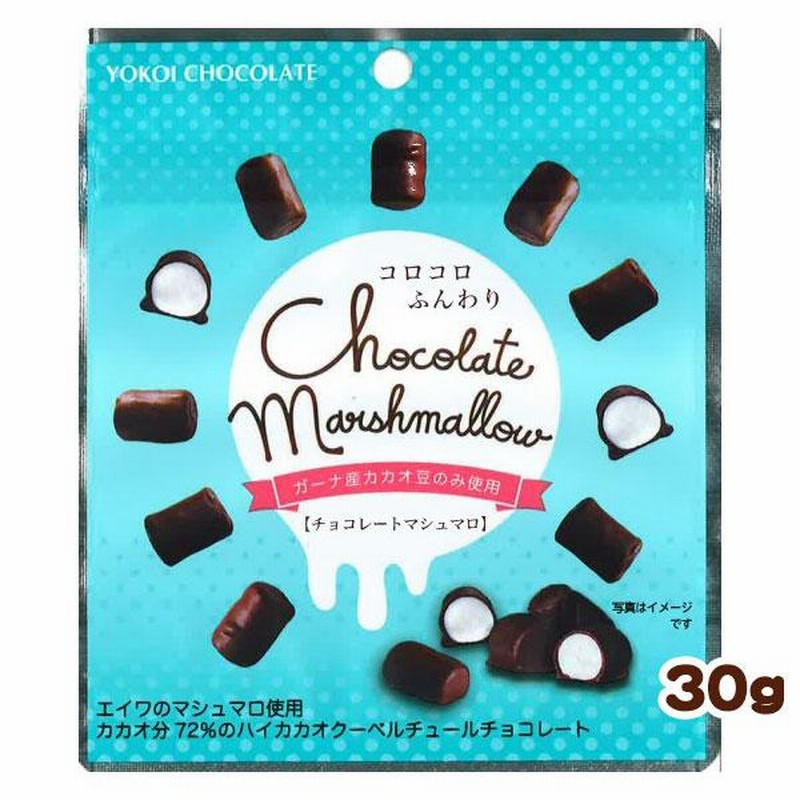 冬季限定 横井チョコレート チョコレートマシュマロ 30g | LINE