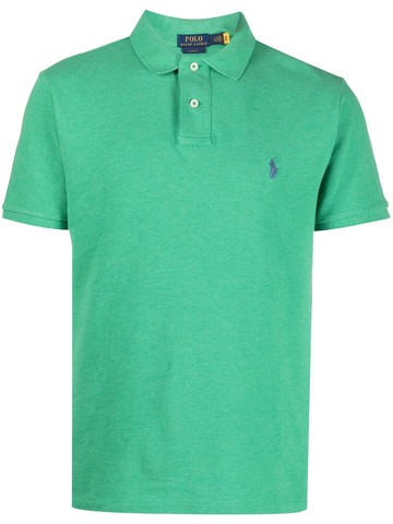 Polo Ralph Lauren - short-sleeve polo shirt - men - Cotton - S - Green