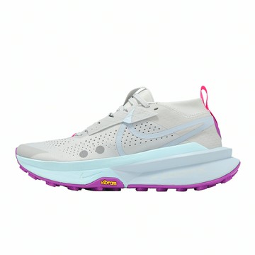 Nike 越野跑鞋 ZoomX Zegama Trail 2 男鞋 灰 藍 氣墊 戶外 FD5190-014