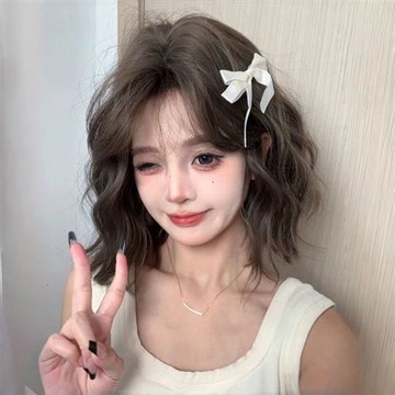 【巴黎精品】現貨+預購 透氣輕量免打理整頂短假髮角色扮演-短捲髮俏皮可愛透氣女假髮a1jj13