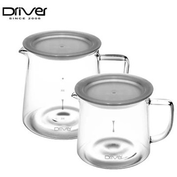 Driver波紋耐熱玻璃壺400ml+600ml