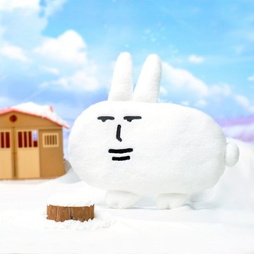 【粉紅兔子】抱枕 (北極兔)