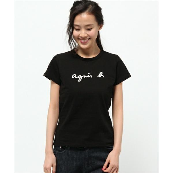 アニエスベーTシャツ 国内正規品 agnes b. FEMME 黒 ブラック