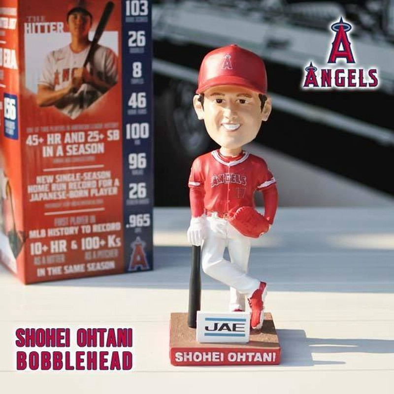 エンゼルス SHOHEI OHTANI ボブルヘッド 大谷翔平 首ふり 首振り人形 