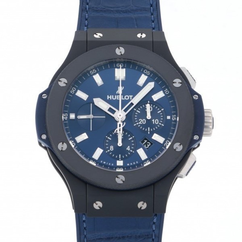 ウブロ HUBLOT ビッグバン セラミック ブルー ブルー文字盤 腕時計 メンズ 301.CI.7170.LR | LINEショッピング