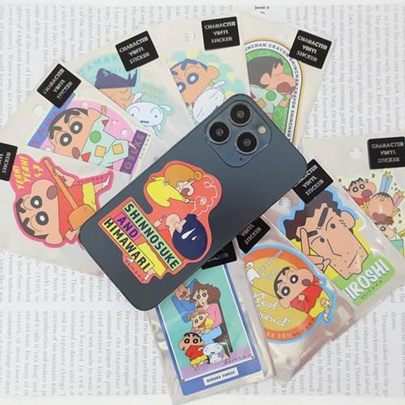 クレヨンしんちゃん グッズ ビッグシール アニメキャラクター ダイカットビニールステッカー 風間くんとシロクリスマス プレゼント 福袋 男の子 女の子  通販 LINEポイント最大GET LINEショッピング