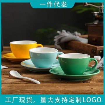150CC卡布奇諾咖啡杯加厚陶瓷杯高顏值北歐風拉花拿鐵澤田杯