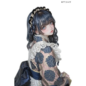 【9 月新作】07-143-0087 人物貼紙 幻想復古浪漫咖啡廳