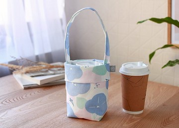 【牽牛花-飲料袋】環保提袋 / 小物袋