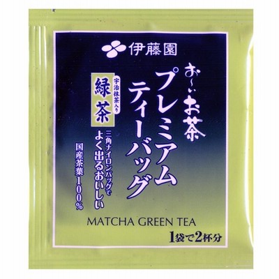 茶 伊藤園 お~いお茶 プレミアムティーバッグ 宇治抹茶入り緑茶 20袋 | LINEショッピング