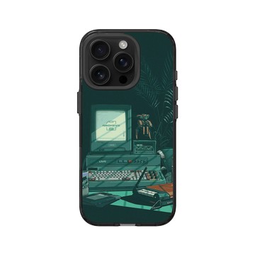 iPhone 16 Pro Clear (相機按鈕) 酷墨灰 - Davey Perkins - 完美桌面