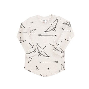 2014  秋冬 Beau Loves 灰色滿版弓&箭限量純棉長袖上衣