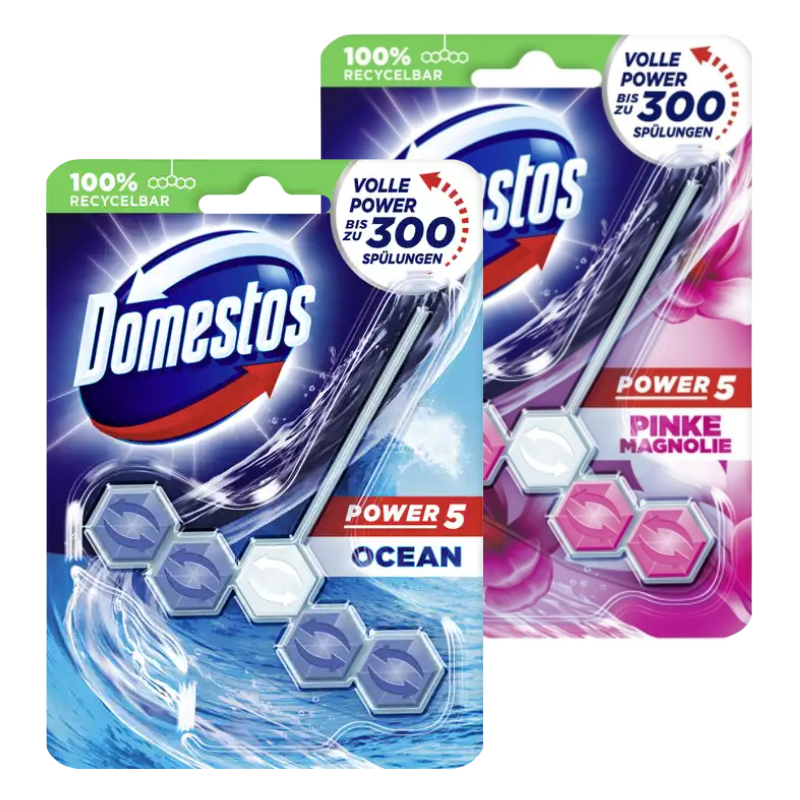 德國 Domestos 清新馬桶清潔球 海洋/ 玉蘭 55g 馬桶 清潔 清香 潔淨 芳香 壁掛 芳香球 附發票【心心哈德】現貨 全館499超取免運