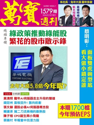 【電子書】萬寶週刊1579期