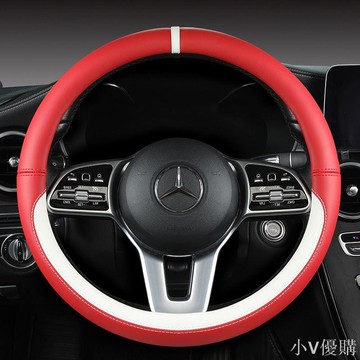 四季通用汽車方向盤套女士d型圓形可愛男女專用薄款防滑透氣通用