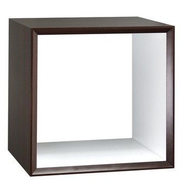 MUNA家居 魔術師設計鏤空櫃(胡桃色/原木色/白色)(單只) 36X30X36cm