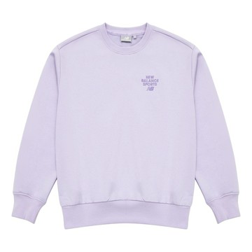 New Balance Logo Print Pullover 'Purple'