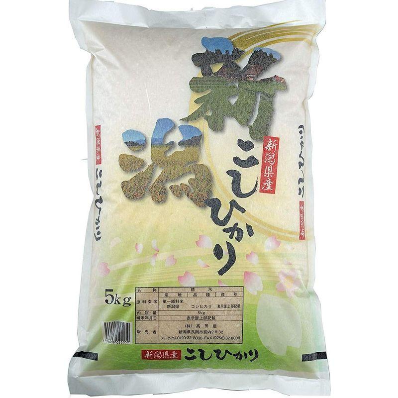 新潟県産 コシヒカリ 白米 精米 5kg 令和4年産(5kg)