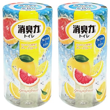 ST 雞仔牌 消臭力 葡萄柚香 浴廁消臭劑 (115068 國際條碼後六碼)  400ml  2瓶
