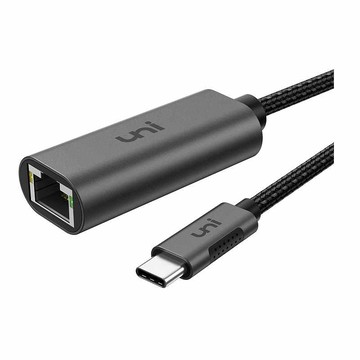 [3美國直購] UNI USB C to Ethernet Adapter, uni RJ45 to USB C Thunderbolt 3/Type-C Gigabit Ethernet LAN